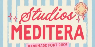 Studios Meditera Font Duo by The Native Saint Club