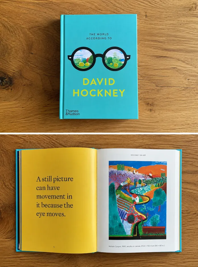 The World According to David Hockney, a Thames & Hudson book written by David Hockney and edited by Martin Gayford.