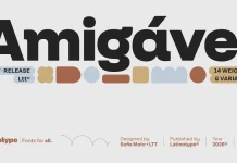 Amigável Font Family by Latinotype Amigavel font family by Latinotype