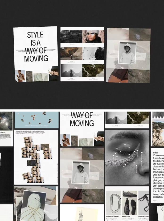 The CLIMB Instagram social media templates pack for Canva was designed by Simple có.