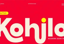 Kohilo Font by Rasio Studio Kohilo Font by Rasio Studio.