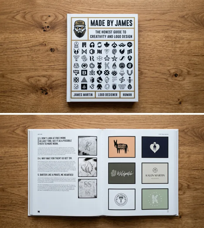 Made by James: The Honest Guide to Creativity and Logo Design—A Book by James Martin