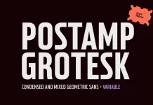 Postamp Grotesk Font Family by Fontfabric.