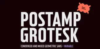 Postamp Grotesk Font Family by Fontfabric.