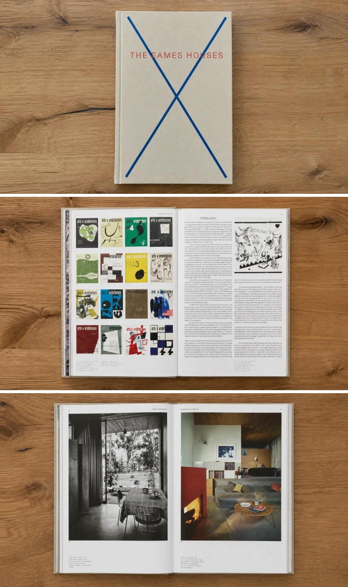 The Eames Houses: Charles and Ray Eames Residential Architecture, a book from Phaidon Press.