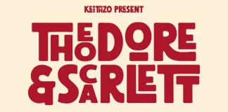 Theodore and Scarlett Font by Keithzo