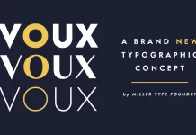 Voux Font Family by Miller Type Foundry Voux font family by Miller Type Foundry.