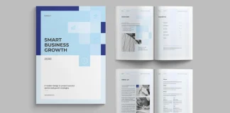 This Corporate Brochure InDesign Template Handles US Letter and A4 Without Compromise Corporate Brochure InDesign Template for Company Profiles and Annual Reports in US Letter and A4.