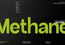 GC Methane font family by Onyx Studio.