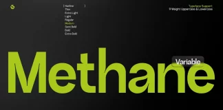 GC Methane Font Family by Onyx Studio GC Methane font family by Onyx Studio.
