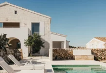 Son Martorell residence in Menorca, Spain, by idearch studio.