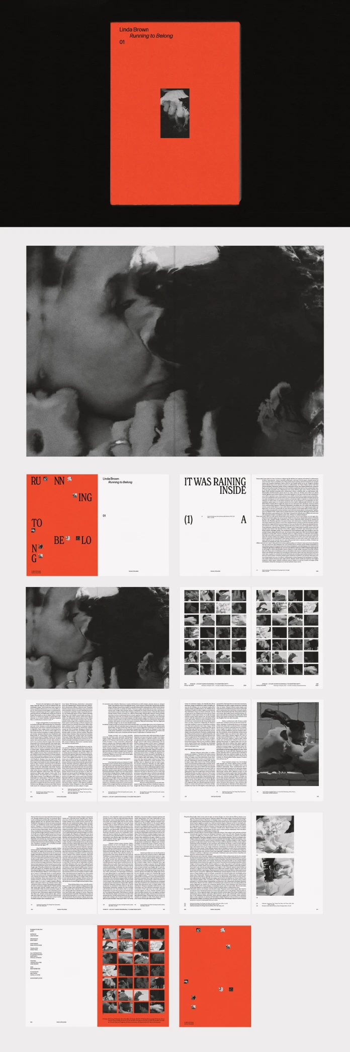 A customizable Adobe InDesign book template in A4 with cover and pages for novels and essays.