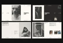 A Digital Portfolio Template for InDesign That Really Impressed Me A digital portfolio template for use in Adobe InDesign, created by RedGiant.