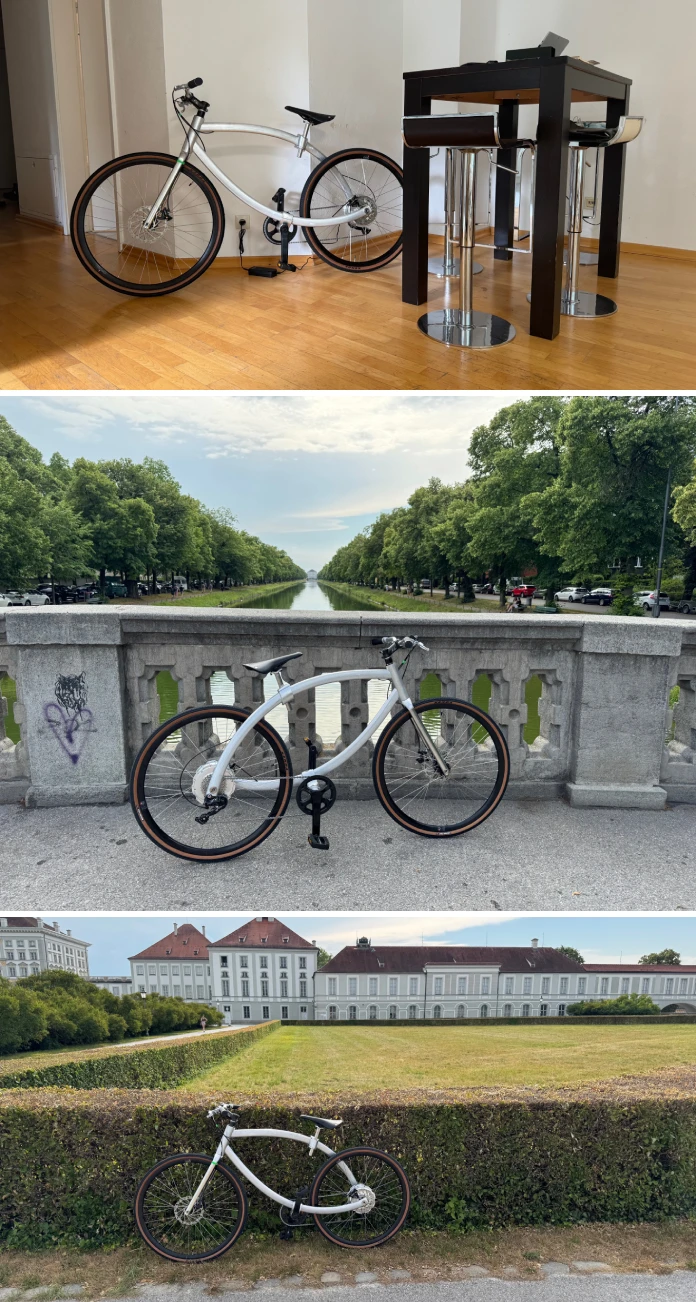 NOVBYX, an e-bike whose silhouette comes directly from its construction.