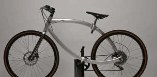 NOVBYX, an e-bike whose silhouette comes directly from its construction.