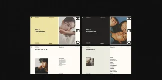 The NEO brand guidelines presentation template was designed by RedGiant as a customizable Adobe InDesign layout.
