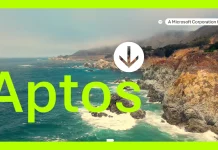 Aptos font family by Microsoft Corporation