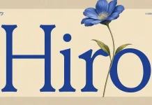 GG Hiro font family by GG Design.