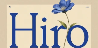 GG Hiro font family by GG Design.