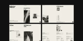 An InDesign Portfolio and Resume Presentation Template by RedGiant That Runs 20 Slides on a Single Grid A minimalist grid-based InDesign portfolio and resume presentation design template created by Adobe Stock contributor RedGiant for eye-catching slide-deck presentations.