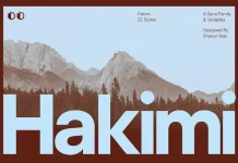 ZT Hakimi font family by Zelow Type