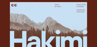 ZT Hakimi font family by Zelow Type